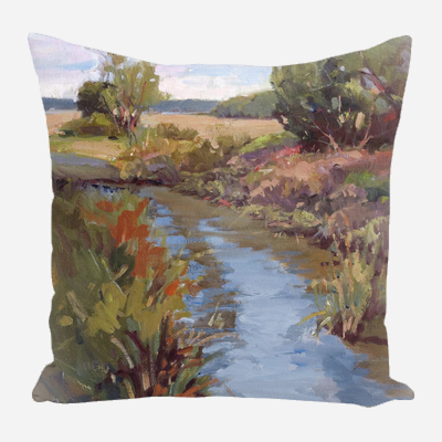 Marsh Colors Pillow by John Beard Collection - main product image for Resin Society
