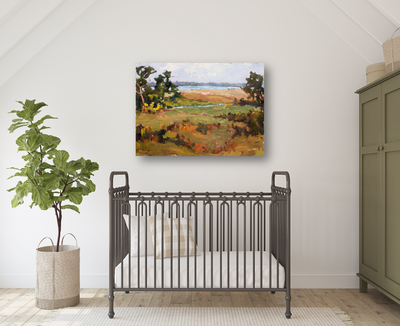 Marsh Light Artist Enhanced Canvas Print by John Beard Collection - product image 4 for Resin Society