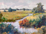 Marsh Passage Artist Enhanced Canvas Print by John Beard Collection - main product image for Resin Society