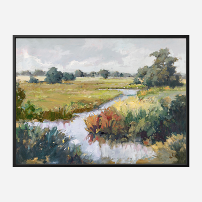 Marsh Passage Artist Enhanced Canvas Print by John Beard Collection - product image 5 for Resin Society