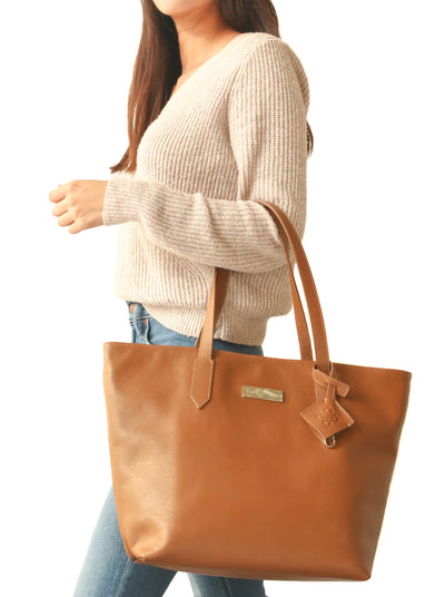 Martina Leather Tote by Tin Marin Brand - product image 9 for Resin Society