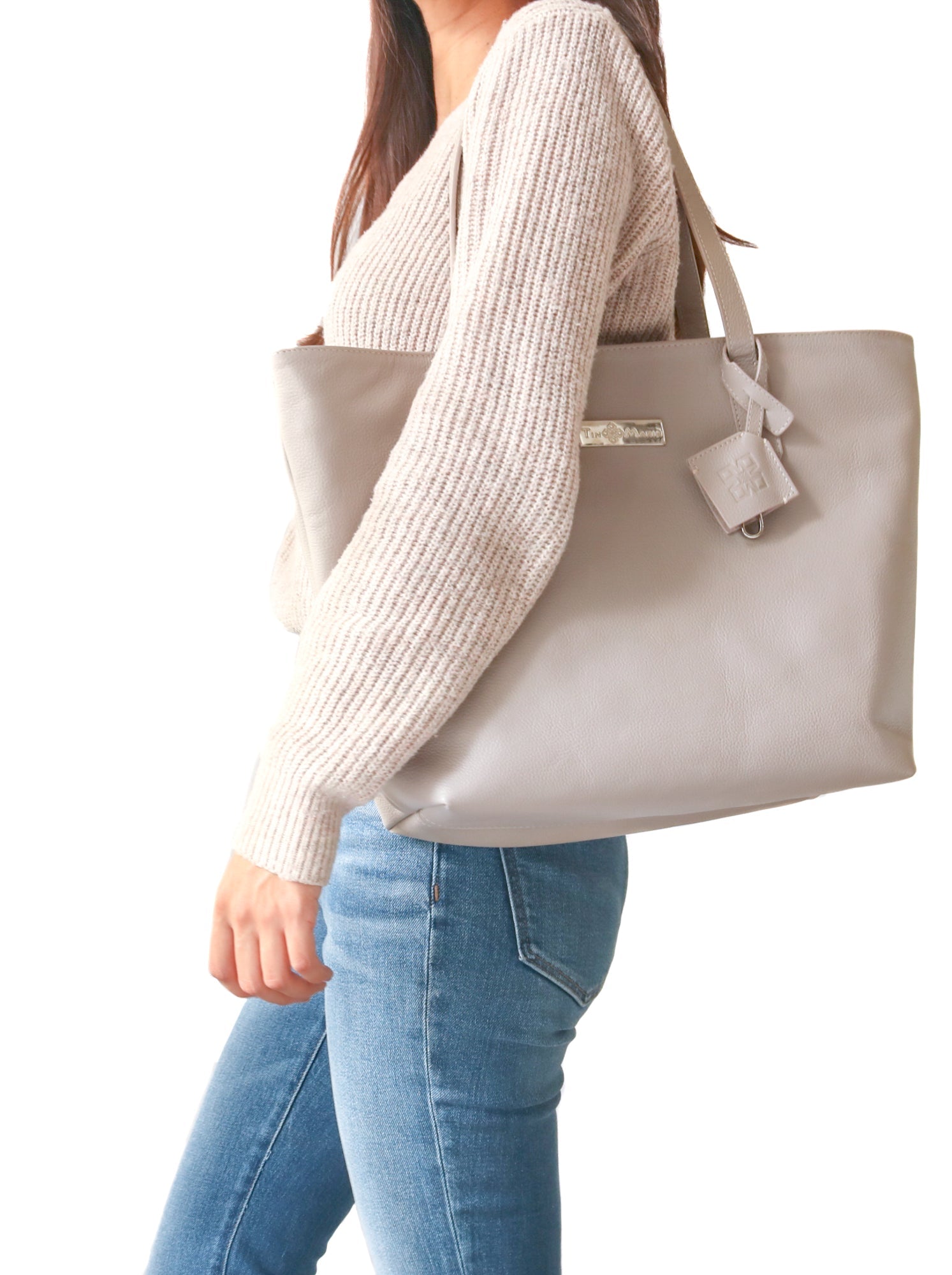 Martina Leather Tote by Tin Marin Brand - product image 3 for Resin Society