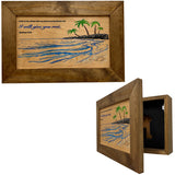 Bible Verse Decorative & Secure Wall-Mounted Gun Cabinet by Bellewood Designs - main product image for Resin Society