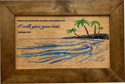 Bible Verse Decorative & Secure Wall-Mounted Gun Cabinet by Bellewood Designs - product image 3 for Resin Society