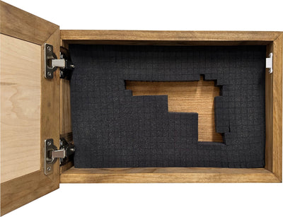 Bible Verse Decorative & Secure Wall-Mounted Gun Cabinet by Bellewood Designs - product image 6 for Resin Society