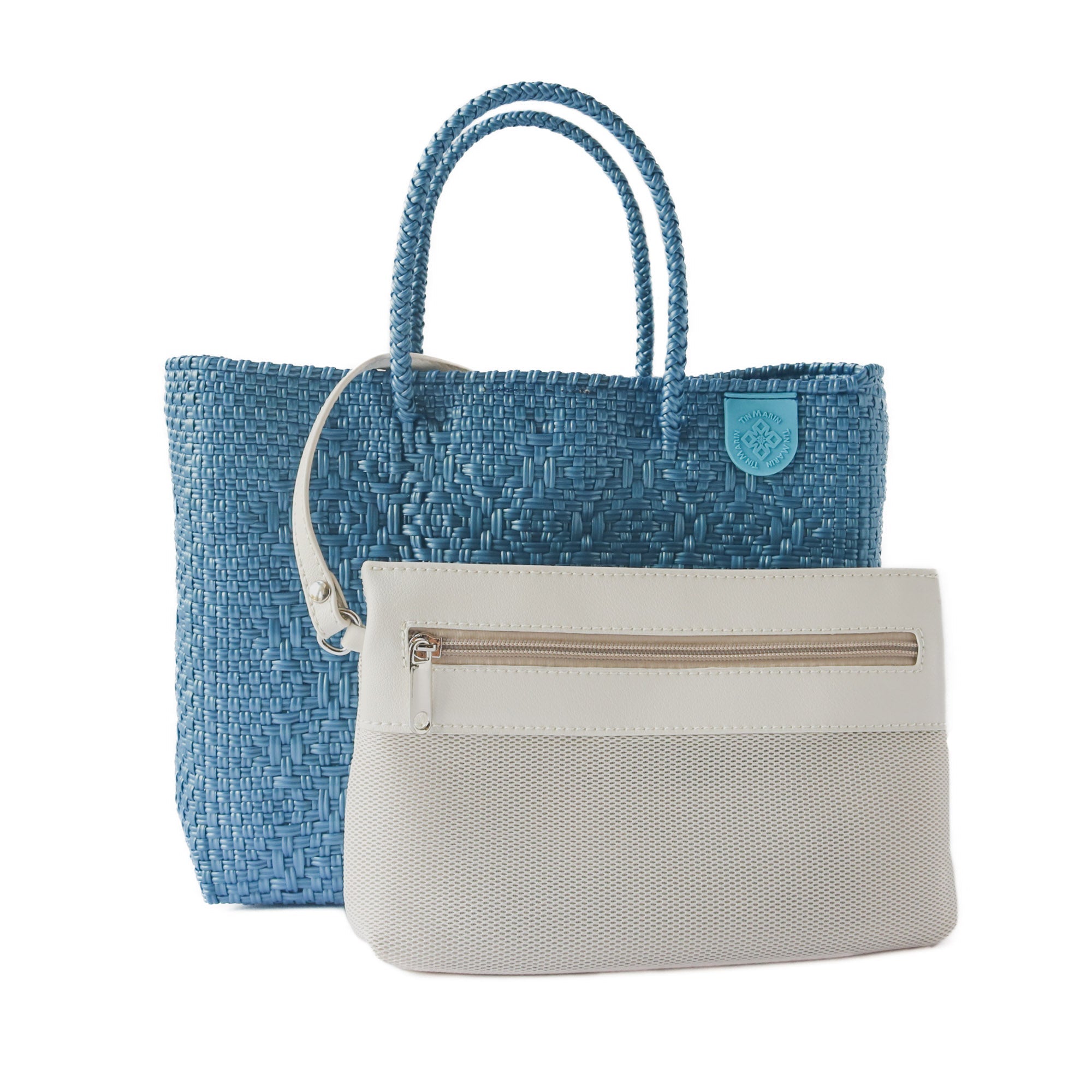 Maui Medium Woven Resort Crossbody Bag by Tin Marin Brand - product image 2 for Resin Society