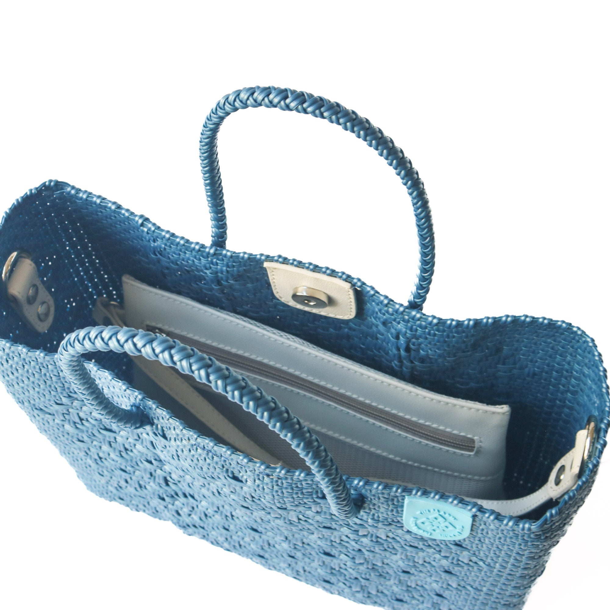 Maui Medium Woven Resort Crossbody Bag by Tin Marin Brand - product image 7 for Resin Society