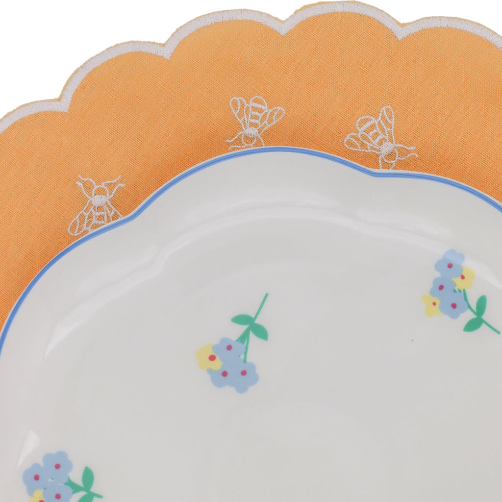 Meadow Flora Dinner Plate - Case of 12 Plates (+3 Bonus Plates) by Ro'Table - product image 10 for Resin Society