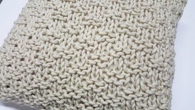 Mecha Twisted Wool Pillow by Homelosophy