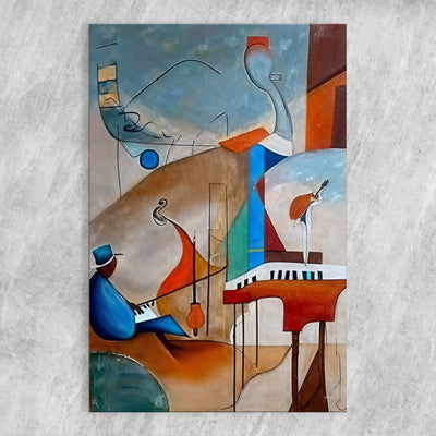 Canvas Print: "Melodic Abstraction" by Tailored Canvases - product image 5 for Resin Society