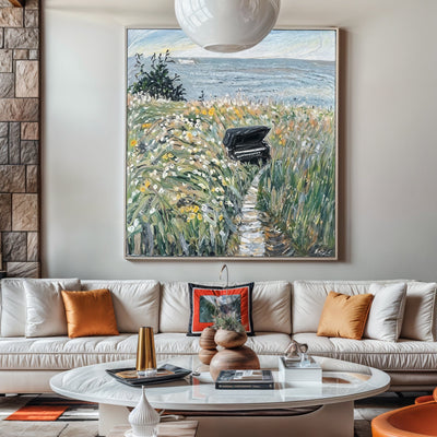 Canvas Print: "Melodic Seclusion" by Tailored Canvases - product image 2 for Resin Society