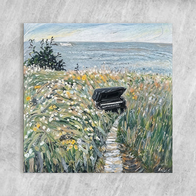 Canvas Print: "Melodic Seclusion" by Tailored Canvases - product image 4 for Resin Society