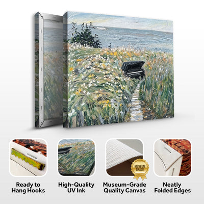 Canvas Print: "Melodic Seclusion" by Tailored Canvases - product image 5 for Resin Society