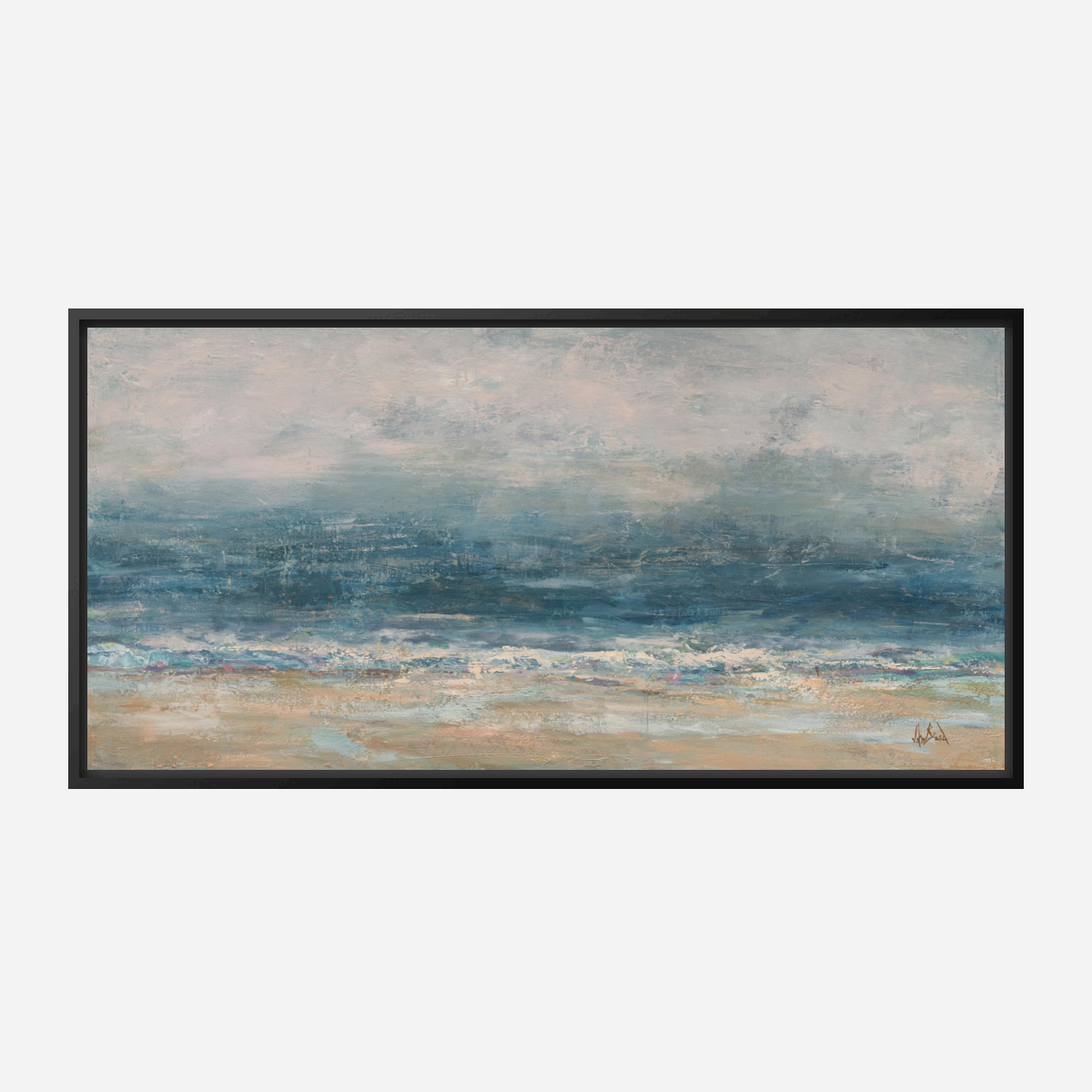 Merging Tide Artist Enhanced Canvas Print by John Beard Collection - product image 6 for Resin Society