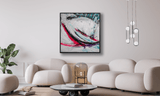 Miami Vice Artist Enhanced Canvas Print by John Beard Collection - product image 2 for Resin Society