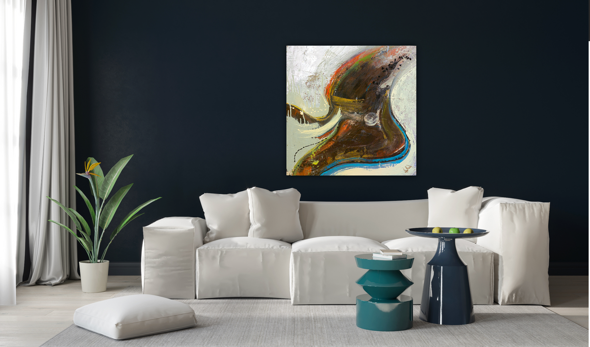 Mid-Century I Artist Enhanced Canvas Print by John Beard Collection - product image 2 for Resin Society