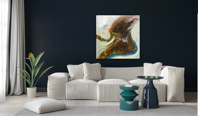Mid-Century I Artist Enhanced Canvas Print by John Beard Collection - product image 2 for Resin Society