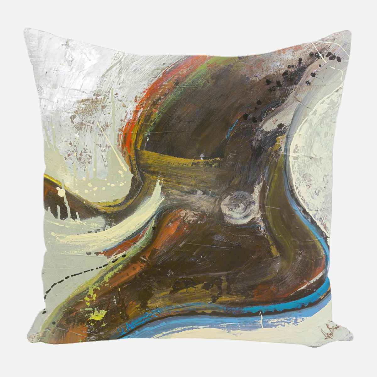 Mid-Century I Pillow by John Beard Collection - main product image for Resin Society