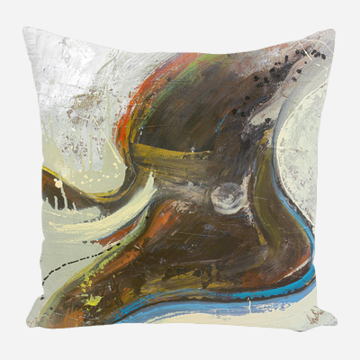Mid-Century I Pillow by John Beard Collection - main product image for Resin Society