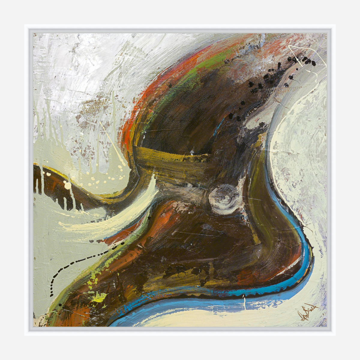Mid-Century I Artist Enhanced Canvas Print by John Beard Collection - product image 5 for Resin Society