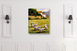 Midday Graze Artist Enhanced Canvas Print by John Beard Collection - product image 2 for Resin Society