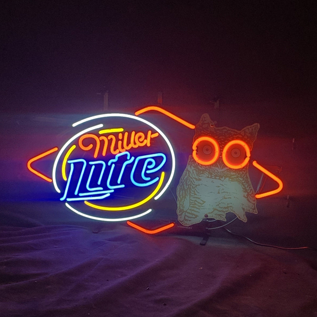 Miller Lite Hooters Neon Light Signs by Neon Signs Land - product image 2 for Resin Society