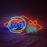 Miller Lite Hooters Neon Light Signs by Neon Signs Land - product image 2 for Resin Society
