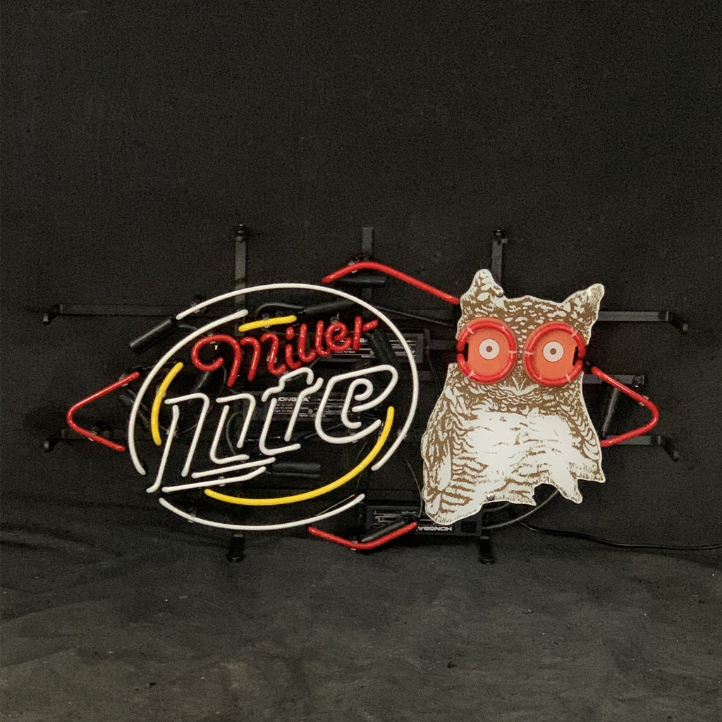 Miller Lite Hooters Neon Light Signs by Neon Signs Land - product image 3 for Resin Society