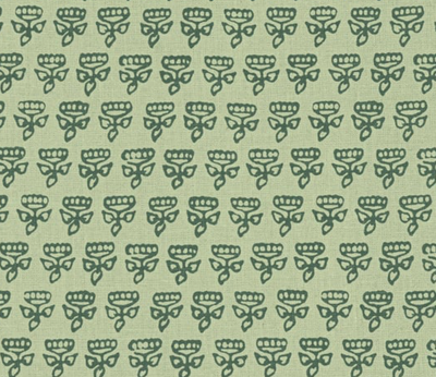 Mimi Floral Pillow Cover in Green, Thibaut Pillows