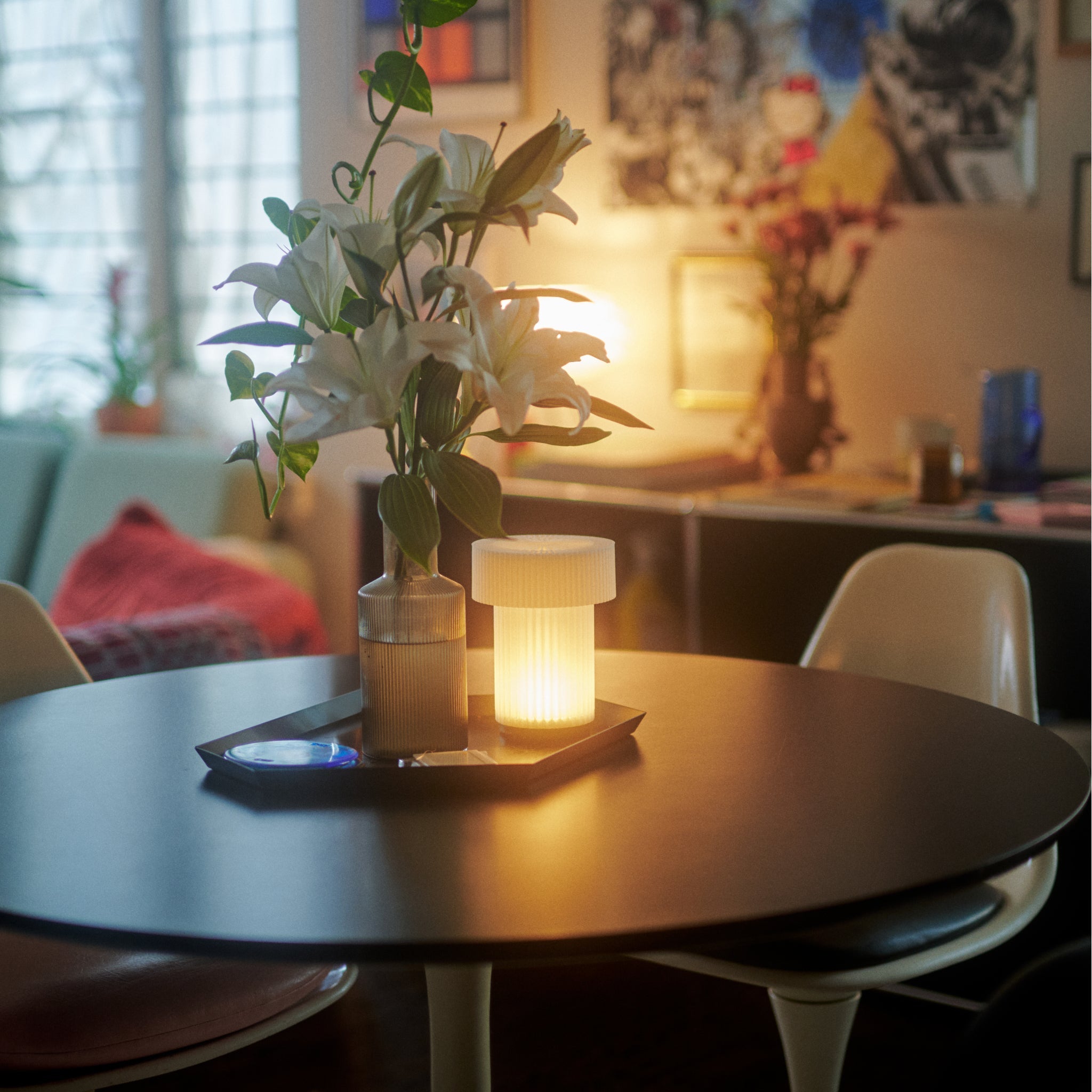 Cordless Mini Drum Lamp by Wooj Design - product image 3 for Resin Society