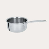 Mini Saucepan by CRISTEL USA showing stainless steel finish and ergonomic handle