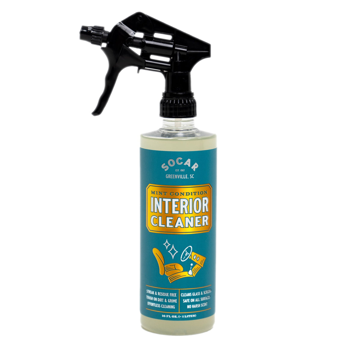 Mint Condition Interior Cleaner with BioSafe Formula™ by Socar Chemical - Resin Society