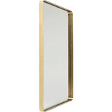Mirror Curve Rectangular Brass 120x80cm by DEKOR - product image 3 for Resin Society