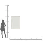 Mirror Curve Rectangular Brass 120x80cm by DEKOR - product image 4 for Resin Society