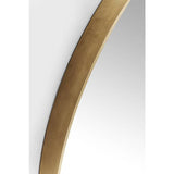 Mirror Curve Round Brass Ø100cm by DEKOR - product image 10 for Resin Society