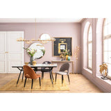 Mirror Curve Round Brass Ø100cm by DEKOR - product image 3 for Resin Society