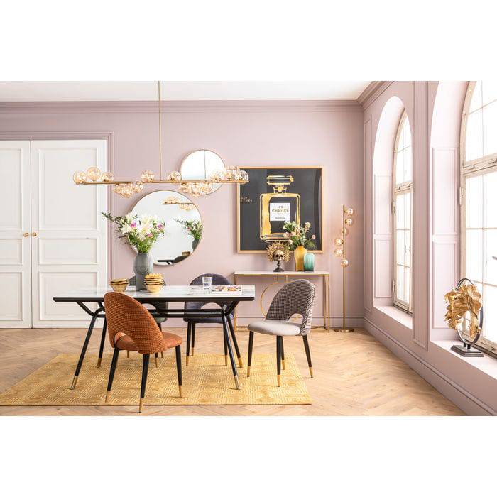 Mirror Curve Round Brass Ø100cm by DEKOR - product image 3 for Resin Society