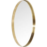 Mirror Curve Round Brass Ø100cm by DEKOR - product image 7 for Resin Society