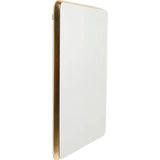 Mirror Jetset Square Gold 94x64cm