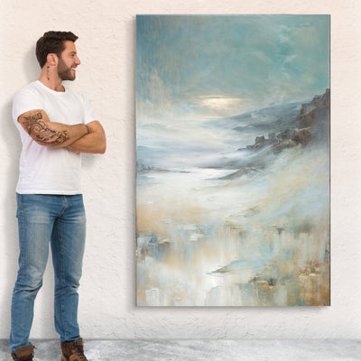 Canvas Print: "Misty Realm" by Tailored Canvases - product image 4 for Resin Society