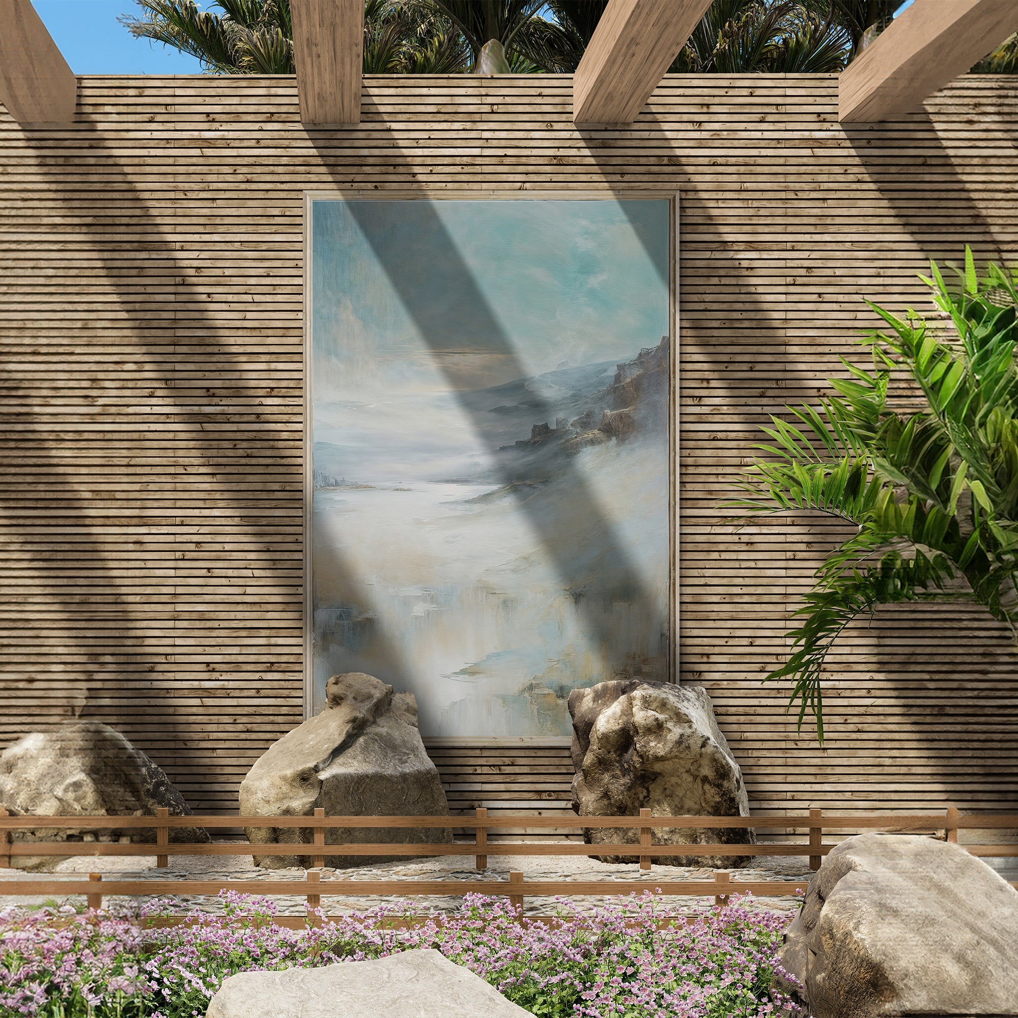 Canvas Print: "Misty Realm" by Tailored Canvases - product image 2 for Resin Society