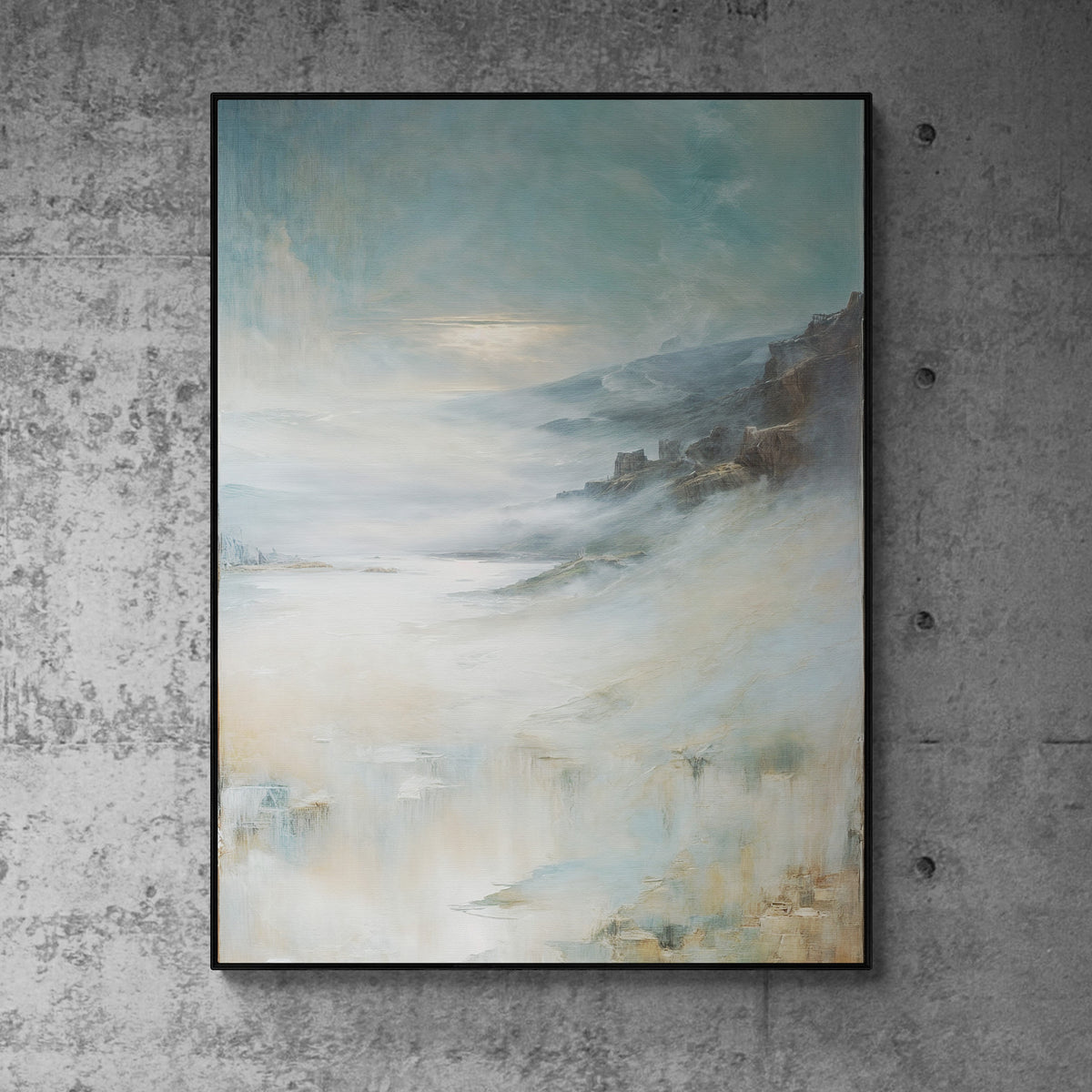 Canvas Print: "Misty Realm" by Tailored Canvases - product image 3 for Resin Society