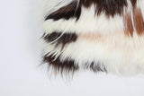 Mixed Natural Goatskin Pillow by Homelosophy