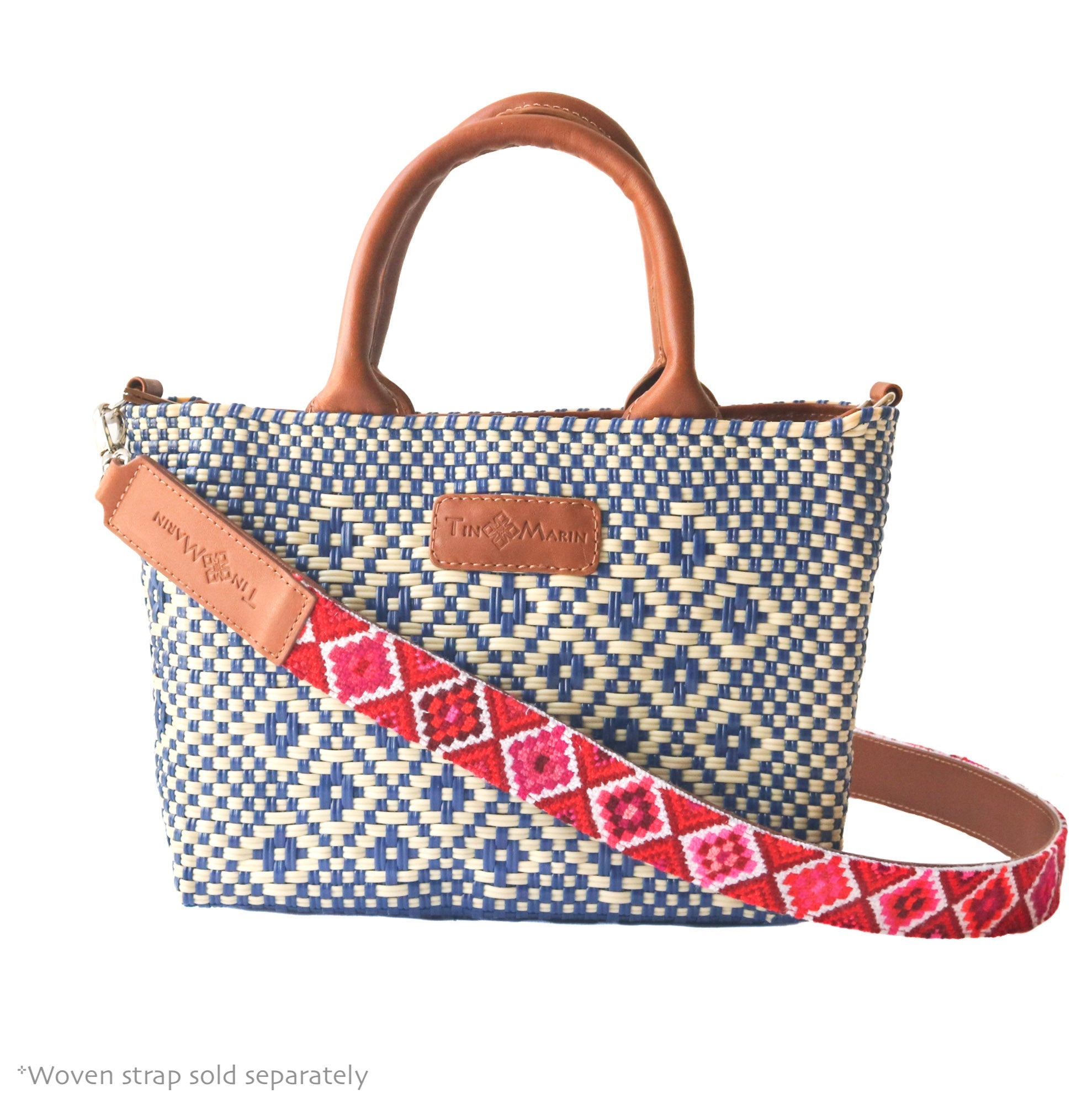 Mixte Small Woven Crossbody Bag by Tin Marin Brand - product image 4 for Resin Society