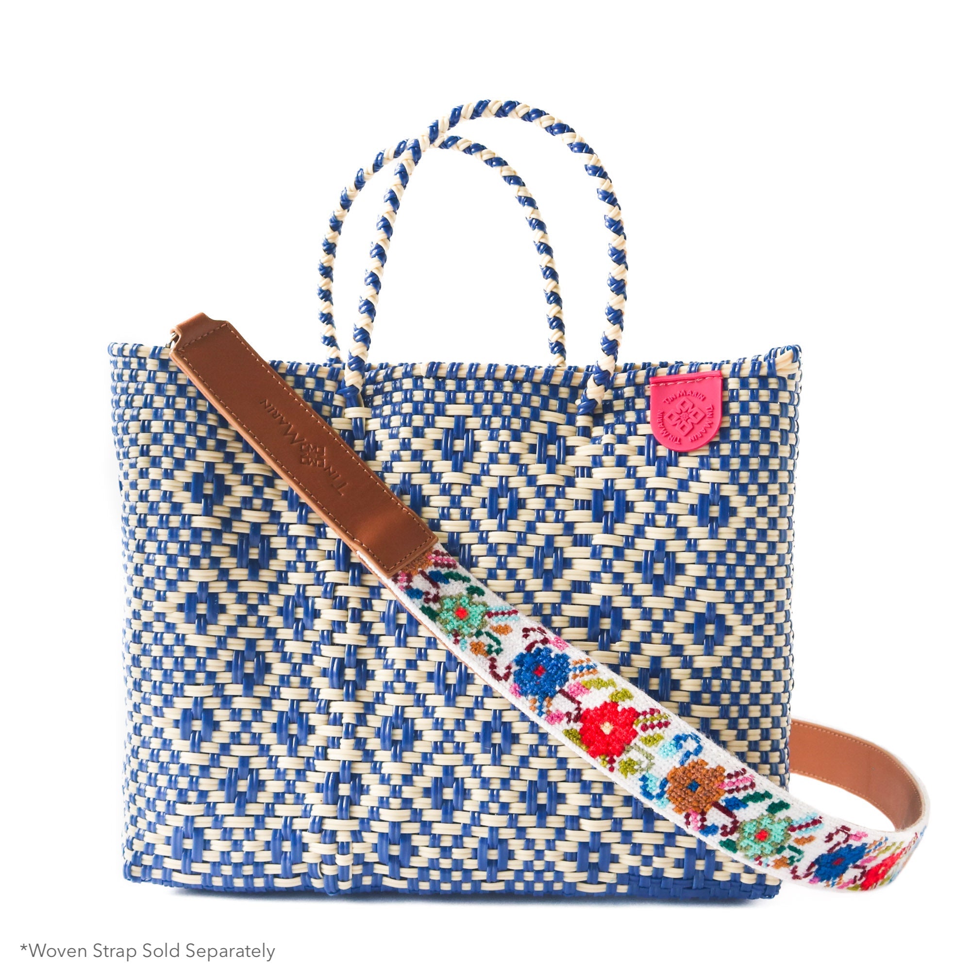 Mixte Medium Woven Resort Crossbody Bag by Tin Marin Brand - product image 5 for Resin Society