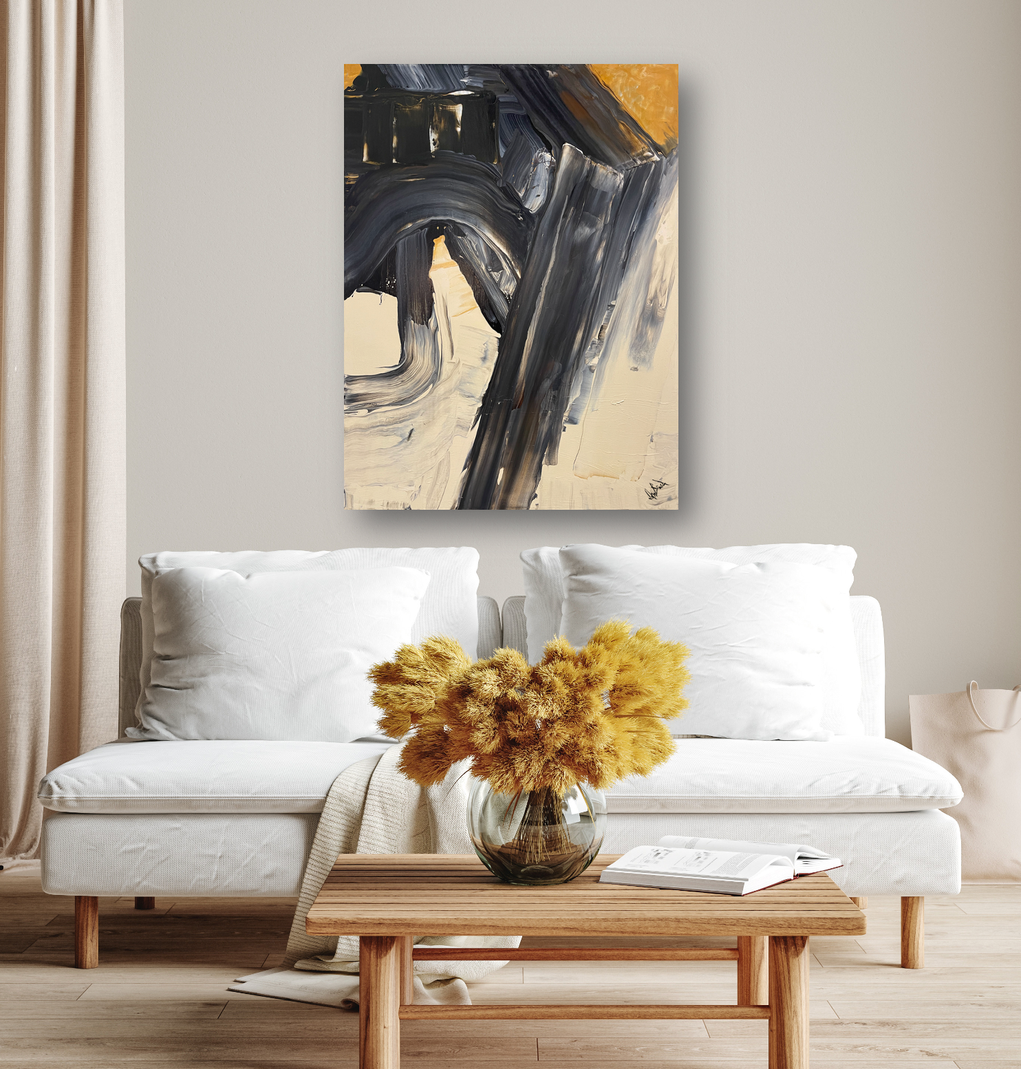 Mod I Artist Enhanced Canvas Print by John Beard Collection - product image 2 for Resin Society