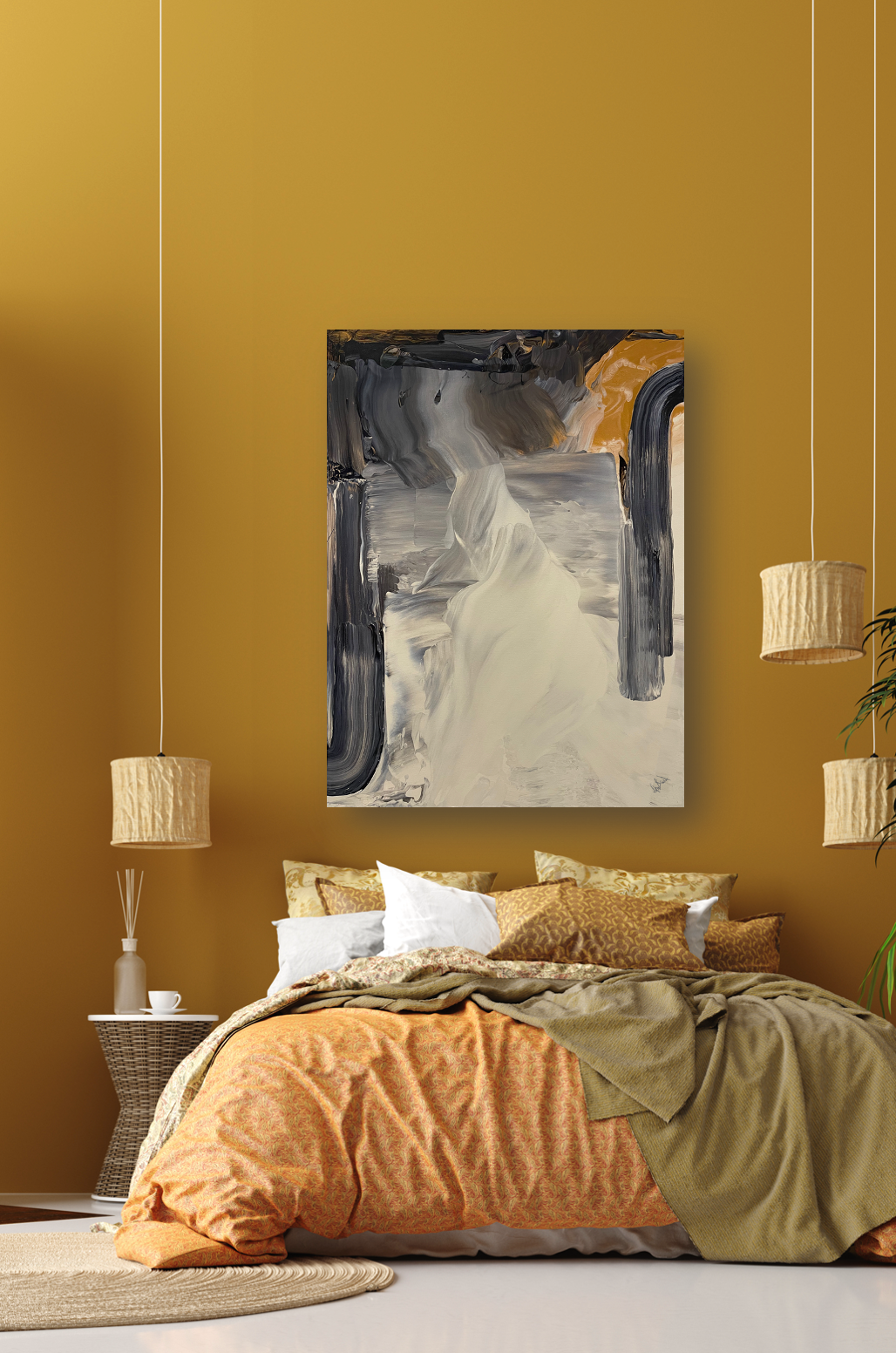 Mod II Artist Enhanced Canvas Print by John Beard Collection - product image 3 for Resin Society