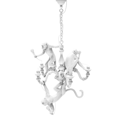 Monkey Chandelier White by DEKOR - main product image for Resin Society