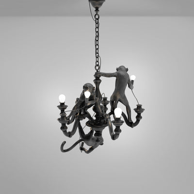 Monkey Chandelier Black by DEKOR - product image 4 for Resin Society