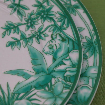 Monsoon Verdant Dinner Plate - Set of 4 (+1 Bonus Plate) by Ro'Table - product image 5 for Resin Society